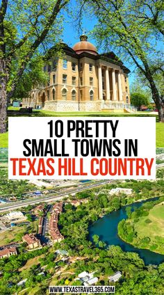 10 Pretty Small Towns in Texas Hill Country Things To Do In Texas, Hill Country Texas, Country Vacation, Vacay Ideas, Texas Things