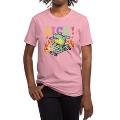 An easy-wearing unisex fit makes the regular t-shirt perfect for every body, with combed ring spun cotton the shirt has a mid-weight fabric with an extra-comfortable touch. This is a staple shirt for every mood. One Wheel, John Paul, Skateboarding, Popcorn, Spun Cotton, Wheel, T Shirts For Women, Ring, Fabric