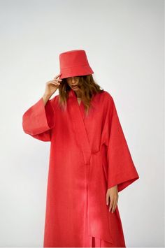 https://www.touchablelinen.com/clothing/linen-dress-emma-in-various-colors Dresses For Oversized Women, Japanese Inspired Fashion, Maxi Linen Dress, Red Linen Dress, Abaya Designs Latest, Purple Fashion Casual, Linen Kimono, Oversized Outfit, Linen Fashion