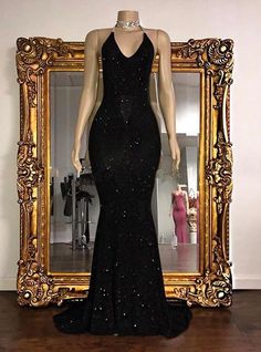 Shown Color Black Fabric Satin Season Fall, Spring, Summer, Winter Outdoor Silhouette, Sequin Prom Dresses Mermaid, Black Sequin Prom Dress, Prom Girl Dresses, Prom Dresses 2019, Sequin Prom Dress, Sequin Evening Dresses, Sequin Prom Dresses, Prom Dress Inspiration