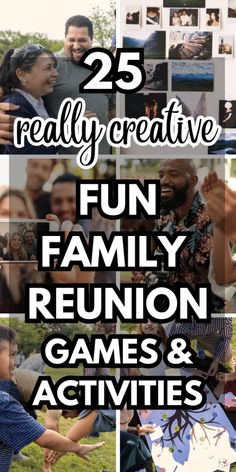 the 25 fun family reunion games and activities