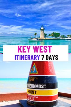 Key West Itinerary 8 Days + Key West Road Trip Map