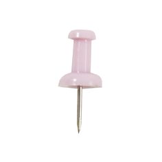 a pink plastic object with a metal tip