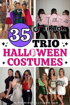 halloween costumes for girls with the words 35 tikiloks