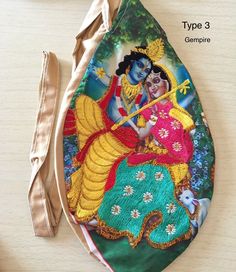 "Prayer bags for chanting of japa malas. Approximate size- 9.5 - 10.5 inches. Each bag has a zip pocket inside. ### In the pic, each bag has a type number written. Please specify 'Type Number' of the bags you want while buying. ### If you are purchasing 'Set of Four' Bags, please specify the Bag Type you want to receive from available quantity. Check our Malas and Bracelets here - http://etsy.me/2p7Oje6 Check our japa malas here- Tulsi -> http://etsy.me/2B2SnzN Tulsi Rough -> http://etsy.m Traditional Potli Bag For Daily Use And Festivals, Multicolor Embroidered Bag For Festival Gifts, Multicolor Embroidered Bag For Festivals, Traditional Potli Pouch Bag For Daily Use, Traditional Pouch For Daily Use And Festivals, Traditional Potli Bag For Daily Use, Festival Embroidered Green Potli Bag, Multicolor Embroidered Bags For Festivals, Traditional Daily Use Potli Bag