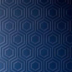 an abstract blue background with hexagonal shapes