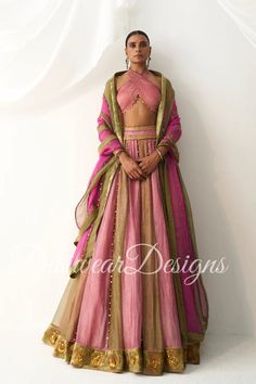 Made to Order/Measurement/Custom Order Lehenga - Fabric : organza - Fully flared paneled lehenga - Drawstring closure with Tassels - - It can be customize in any design or size  PLEASE NOTE: BUYERS ARE RESPONSIBLE FOR ANY CUSTOMS AND IMPORT TAXES THAT MAY APPLY. This is a made to order product. If you opt for 'Made To Measurement Option', we will provide a measurement template and you can share the measurements likewise. If you want to opt for 'Standard Size', Please refer to the size chart provided in the listing. Shipping: Standard Shipping is done by DHL ecommerce and it mostly takes 2 to 3 weeks to deliver after dispatch. Express Shipping is done by DHL express and it mostly delivers within a week after dispatch. Fabric Care : Dry Clean Only PLEASE NOT THE FRINGES IN THE BLOUSE ARE HAN Mehendi Lehenga, Sangeet Outfit, Lehenga Choli Wedding, Lehenga Fabric, Organza Lehenga, Lehenga Blouse, Indian Lehenga, Bridesmaid Outfit, Chaniya Choli