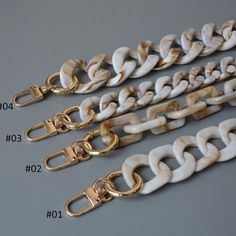 Hello! Welcome to CrafthardwareFinding:) Before buying, I want to let you know that because this is a plastic chain, it can only be used for small bags or decorative bags. The list picture of the chain on the bag is just for display. Please Be Careful not to drop it or bump it, it is very brittle and very, very easy to break.thank u Quantity: 1pcs / pack Note: 1. Colors may vary slightly from picture due to computer monitor and photo lighting. 2. if you need more, pls covo me.:) 3. Default shipp Office Bags For Men, Soft Leather Backpack, Laptop Bag Men, Acrylic Bag, Woman Bag, Chain Purse, Purse Handles, Metal Straps, Chain Fashion