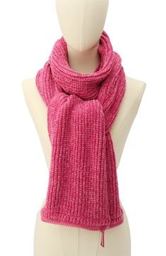 Zip or unzip this wool-kissed scarf to wear it looped as an infinity scarf or left long to wrap around your neck. 9" x 80" 70% acrylic, 30% wool Machine wash, dry flat Imported Trendy Pink Scarf For Fall, Trendy Pink Scarves For Fall, Pink Knitted Fall Scarf, Concert Looks, Baby Boy Shoes, Sweaters And Leggings, Kurt Geiger, Fall Shopping