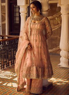 Satin Anarkali, Indian Suits For Women, Engagement Lehenga, Pink Anarkali, Embroidered Anarkali, Net Top, Designer Anarkali, Palazzo Set, Indian Suits