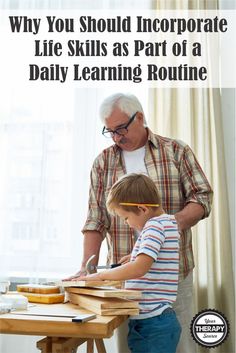 Known to increase confidence and communication as well as a great way to help children retain the academic information they are learning, incorporating life skills as part of a daily learning routine is a great way to help your child prepare for their future. Learning Routine, Homeschooling Tips, Self Help Skills, Increase Confidence, Pediatric Therapy, Homeschool Inspiration, Work Skills