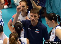 a coach talking to his team during a game