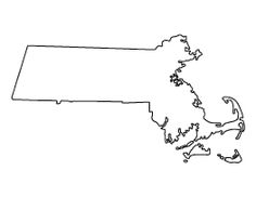 a black and white map of the state of new hampshire