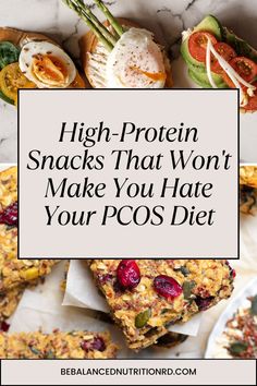 Elevate your PCOS meal plan with these high-protein snacks that stabilize blood sugar and provide lasting energy. Plus they are delicios snacks you actually want to eat. These PCOS snack ideas are pefect for meal prep or quick bites, essential to manage insulin resistance and keep cravings at bay for those following a PCOS-friendly lifestyle. Quick Bites, Quick Bite, High Protein Snacks, Protein Snacks, Snack Ideas