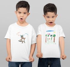 Women's shirt fits SLIMMER than regular t-shirts. Please make sure to check the SIZE CHART before buying. * For custom Mugs : https://www.etsy.com/listing/726643142/personalized-kids-drawing-mug-kids?ref=shop_home_active_2&frs=1 These Customized Shirts are perfect for any occasion like as a gift. We can print any image you would like on the Shirt such as, your child's drawing, a family photo, a photo of your pet, or even your own logo! * Important: Photo resolution has to be 6 megapixels 281 Playful T-shirt With Custom Print For Gift, Playful Graphic Print Shirt For Gifting, Custom Artwork Short Sleeve T-shirt For Gift, Playful Graphic Print Shirt For Gift, Playful Graphic Print Shirt As A Gift, Short Sleeve T-shirt With Custom Artwork As Gift, Playful Graphic Print Shirt As Gift, White Shirt With Character Print Gift, White Shirt With Cartoon Print As Gift