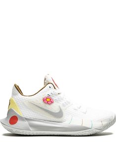 NIKE CJ6953100 WHITE/GREY Rubber/Polyester/Polyamide Kyrie Irving Shoes, The Spongebob, Sandy Cheeks, Yellow Heels, Basketball Clothes, Cartoon Series, Tenis Nike, Nike T, Kyrie Irving