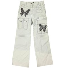 Bcbg Maxazria Jeans Butterfly Cargo Pants! Beautiful New With Tags Y2k Cargo Pants With O Ring Hardware And Adorable Details, Retailed For $140. Size 0, See Measurements. Always Open To Trades Or Offers! Jeans Butterfly, Butterfly Y2k, Y2k Cargo Pants, Red Jeans, Black Denim Jeans, Low Rise Jeans, Distressed Black Jeans, Dark Wash Jeans, Blue Denim Jeans