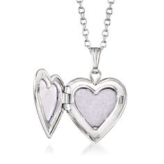 Ross-Simons - Child's Diamond-Accented Heart Locket Necklace in Silver. 15". The sparkling round diamond accent assumes center stage on this lovely child's heart locket necklace! Would make a sweet gift of love and affection that will be sure to leave a lasting impression. Opens to reveal a 5/16" x 3/8" photo of your choice. Satin and polished finishes. Suspends from a cable chain with a springring clasp. Sterling silver heart locket necklace. Essential Jewelry, Engraved Bangle Bracelet, Sterling Silver Locket Necklace, Jewelry Presentation, Heart Bangle Bracelet, Engraved Bangle, Silver Locket Necklace, Gold Heart Locket, Gold Heart Ring