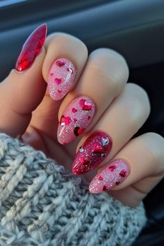 Nail Art Pink Designs, Nail Men, Luxury Nail Designs, Pink Nail Art Ideas, Glamorous Look, Manicure Ideas