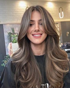 Light Hair Color, Long Brown Hair, Hair Color Balayage