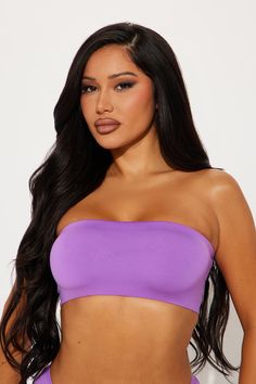 Available In Chocolate And Purple. Bandeau Pair With Any Light As A Feather Collection Items! Microfiber Full Stretch Final Sale 75% Nylon 25% Spandex Imported | Light As A Feather Microfiber Bandeau in Purple size Small by Fashion Nova Feather Collection, Search By Photo, Halloween Top, Light As A Feather, Sweater Jumpsuit, Purple Fashion, Lingerie Sleepwear, Matching Dresses, Bra Lingerie