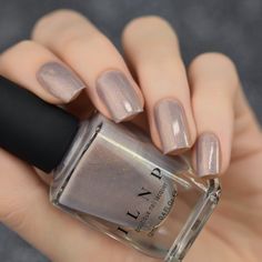 Long Walks - Shimmery Taupe Holographic Nail Polish Taupe Nail Polish, Taupe Nails, Wedding Nail, Wedding Nails Design, Long Walks, Simple Ideas