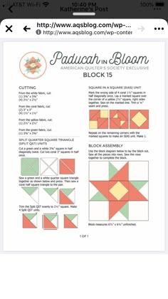 the app shows how to make an origami block with paper pieces and instructions