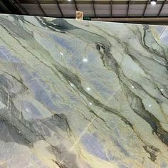 a large marble counter top in a store