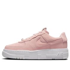 (WMNS) Nike Air Force 1 Pixel 'Pink Oxford' DQ5570-600 (AF1/SNKR/Skate/Casual/Low Top/Women's/Non-Slip/Wear-resistant) Air Force 1 Pixel, 1 Pixel, New Nike Air Force, Tenis Nike, Shoes Sneakers Nike, Oxford White, Nike Dunk High, Sneakers Adidas, Nike Air Force 1 Low