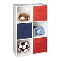 Clutter overloads our senses and causes undue stress in all aspects of our lives. However, just imagine walking through your front door into a stress-free, organized oasis. Now you can with the 6-Cube Cubeicas Organizer from ClosetMaid. This package includes 2 organizer shelves. With so many options in ClosetMaid's Cubeicals collection, you're sure to find one to fit your home. Cubeicals are a great way to hold decorative items, hobbies, toys, media and office supplies. Each Cubeical can be placed either vertical or horizontal to fit your room the best way possible. Cubeicals include all of the necessary pieces that you need to organize your space. It includes all of the hardware for an easy assembly. All you need space and simple tools such as a hammer and screwdriver. Cubeicals can be ea Cube Drawers, Office Cube, Home Office Closet, Office Closet, Bookshelf Organization, Fabric Storage Bins, Cube Organizer, White Laminate, Organization Kids