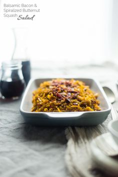 a plate with some food on top of it