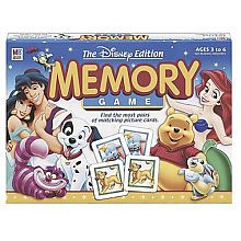 the disney movie memory game is shown