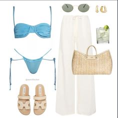 beach outfit Beach Episode, Oc Moodboard, Beach 2024, Chic Clothing Style, Summer Board, Feminine Outfits, Flattering Swimsuits, Bf Gifts, Stylish Winter Outfits