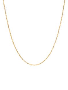 14K Yellow Gold Solid Mirror Cable Chain Necklace Classic 14k Gold Charm Necklace With Cable Chain, Yellow Gold Link Charm Necklace With Cable Chain, Classic Gold Plated Rolo Chain Necklace, Classic Gold Plated Necklace With Rolo Chain, Classic Gold-plated Rolo Chain Necklace, Classic Gold-plated Necklace With Rolo Chain, Gold Rolo Chain Necklace Fine Jewelry, Classic Gold Charm Necklace With Cable Chain, Fine Jewelry Rolo Chain Necklace As Gift