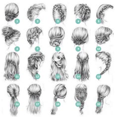 Girl Hair Drawing, Easy Drawing Steps, Drawing Hair Tutorial, Fall Family Photo Outfits, Draw Hair, Cartoon Hair, Hairstyle Tutorials, Drawing Hair