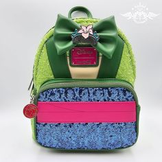 Loungefly Disney Mulan Sequin Mini Backpack Brand New With Tags Backpack Dimensions: 9”W X 10.5”H X 4.5”D Exclusive Disney Green Travel Bags, Green Disney Travel Bag, Disney Green Backpack, Green Disney Backpack, Green Disney Style Bags For Daily Use, Green Disney Bags For Everyday Use, Green Disney Backpack For Travel, Disney Green Travel Backpack, Green Disney Travel Backpack