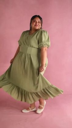 The Brooke Dress is a 2024 must-have. Its perfect shade of green will make you stand out, while the flattering waistline cinches in your figure. The v-neckline and sleeve detailing add a touch of elegance, while functional pockets make it versatile for any occasion. Available in sizes XXS, XS, S, M, L, XL, 1X, 2X, 3X, 4X, + 5X!! green dress, bridesmaid dress, wedding outfit, elegant dress, green, midi dress, plus size fashion, valentines day Green Fitted V-neck Dress With Short Sleeves, Fitted Green V-neck Dress For Work, Green Short Sleeve V-neck Dress, Green V-neck Dress With Pockets, Green Fitted Short Sleeve V-neck Dress, Fitted V-neck Dress With Pockets, Green Solid Color V-neck Dress, Green V-neck Solid Dress, Elegant Green Short Sleeve V-neck Dress