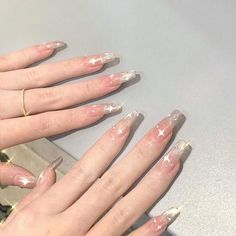 Designer Nails, Asian Nails, Nails Fake, Pretty Gel Nails, Soft Nails, Nail Swag, Crystal Nails, Pretty Acrylic Nails, Nail Arts