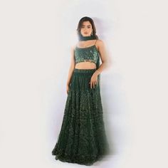 Buy Rashmika Mandanna Green Color Traditional Lehenga Choli Traditional Lehenga, Women Ethnic Wear, Diamond And Silk, Lehenga Dupatta, Bollywood Lehenga, Rashmika Mandanna