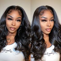 Expertly crafted with a 13*6 lace frontal and natural black body wave hair, the Ishow Bogo Free wig offers a flawless, natural look with added baby hairs for a seamless finish. Experience 100% human hair with this HD lace wig. Indian Hair Color, Brazilian Body Wave Hair, Vacation Hairstyles, Human Hair Color, Birthday Hairstyles, Deep Wave Hairstyles, Body Wave Wig, Body Wave Hair, Work Hairstyles