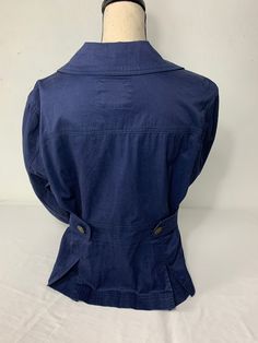 LAL Shirt Size XL Material: cotton and spandex Color: navy Belt design on the arms bag 2b2 JN