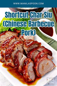 Shortcut Char Siu (Chinese Barbecue Pork) Char Siu Sauce, Char Siu Pork, Easy Coleslaw, Coleslaw Recipe Easy, Cut Recipe, Char Siu, Barbecue Pork, Extra Work