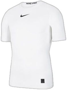 Nike Fitted T-shirt For Sports, Nike Fitted Tops For Sports Events, Fitted Nike Tops For Sports Events, Nike Technical Tops For Light Sports, White Technical Short Sleeve Tops, Technical White Short Sleeve Tops, White Short Sleeve Training Top, White Short Sleeve Top For Training, Fitted Functional T-shirt For Sports Events