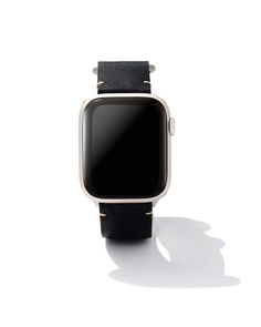 A band that only gets better with time. Designed to fit your Apple Watch® and Samsung Galaxy Watch®, the Grey Leather Watch Band in Black is made with polished Stainless Steel hardware and a durable, full-grain leather. To switch up your bands, simply press down on the easy release mechanism and then align each new band to the pinholes on either side of the watch. Grey Watch, Birthday Discount, Leather Watch Band, Samsung Galaxy Watch, Apple Watch Series 1, New Bands, Silver Prices, Leather Watch Bands, Polished Stainless Steel