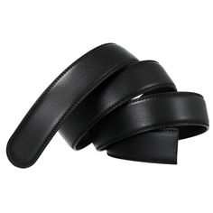 Indulge in understated elegance with the 3.5 cm wide leather belt strap, model Lincoln. Crafted with premium leather, this strap offers a luxurious tactile feel, while its textured grain adds a touch of distinction to your attire. Personalize it with a buckle of your choice to reveal your style and personality. Classic Adjustable Leather Strap Belts, Elegant Black Belt Buckle With Leather Strap, Luxury Adjustable Belt For Business, Classic Black Belt With Leather Strap, Luxury Adjustable Leather Belt Buckles, Modern Leather Business Belt, Classic Adjustable Leather Belt Buckles, Adjustable Leather Belt Buckles For Formal Wear, Classic Adjustable Leather Belt Buckle