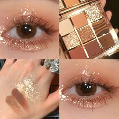 Doll Eye Makeup, Cute Eye Makeup, Korean Eye Makeup, Makeup Accesories, Ethereal Makeup, Eye Makeup Designs, Fancy Makeup, Asian Eye Makeup, Makeup Makeover