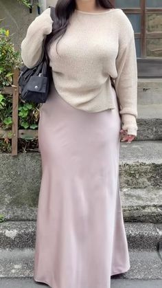 Winter Outfits With Long Skirts, Modest Outfits For Women, Modest Fashion Plus Size, Fall Outfits Modest, Modest Fall Outfits, Mode Ulzzang, Modesty Outfits, Cute Modest Outfits