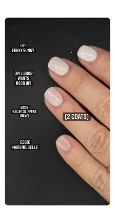 Opi Polish Colors Natural, Sns Milky Nails, Neutral Toenail Color, Wedding Nail Polish Colors, Neutral Pearlescent Nails, Milky Nails Dip Powder, Natural Dip Powder Nails Colors, Neutral Dipped Nails, Milky Nail Colors