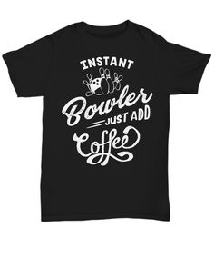 a black t - shirt that says instant drawing just add coffee