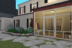 Roblox Houses, Bloxburg Exterior, Blox Burg, Bloxburg Builds, Diy House Plans